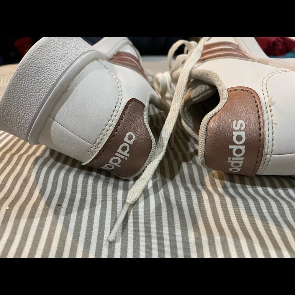 White gold adidas size 2.